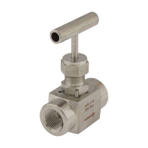 101 - High Quality Needle Valve full AISI 316L Stainless Steel – 1/2″ FF