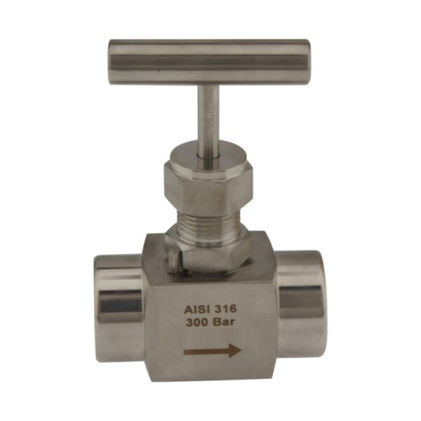 103 - High Quality Needle Valve full AISI 316L Stainless Steel – 1/2″ FF