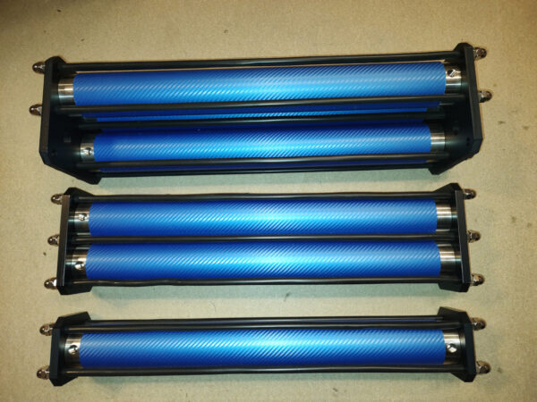 Reverse Osmosis Pressure Vessel Blue Gold Watermakers 2 - Dreifach Umkehrosmose-Membranbehälter (Vessel) 2,5"x 40" aus Hochleistungs-Verbundwerkstoff