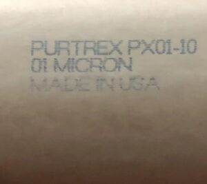 Puretrex - PURTREX Filterpatronen Box 20 Stück (Länge: 10"-20"-30"-40" - 1μ, 5μ, 10μ, 20μ, 30μ, 50μ, 75μ)